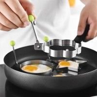 Fitness-centered Stainless Steel Omelet Mold Breakfast Maker